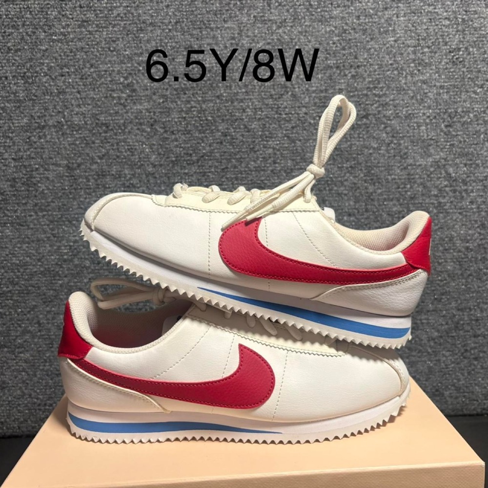 Nike Cortez Basic "Forrest Gump" (GS) Size 6.5Y/8W Brand New 904764-103